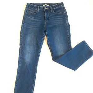 Levi's Mid Rise Skinny Jeans + Women's + Size 8